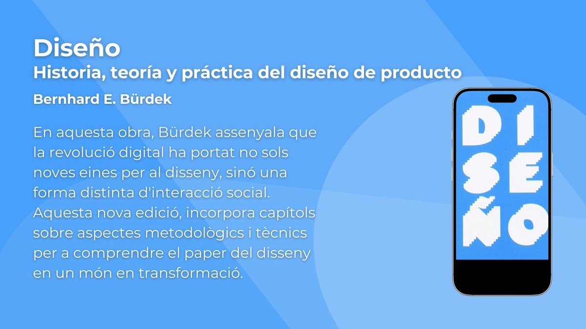 Comprèn el paper del #disseny en un món en transformació amb aquest 📕.
🆕a la #bibupcvilanova!
✅discovery.upc.edu/permalink/34CS…
➕ novetats a: ja.cat/novetats_bibup…