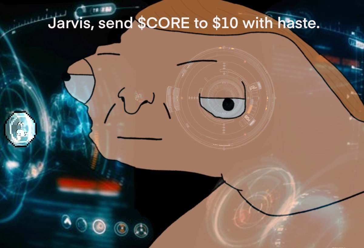 moon dat $CORE, Jarvis  
RAHHHHHHH🗣️🗣️