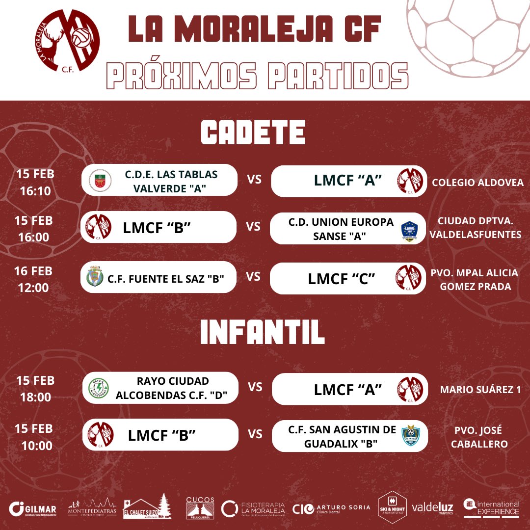LA MORALEJA CF tweet media