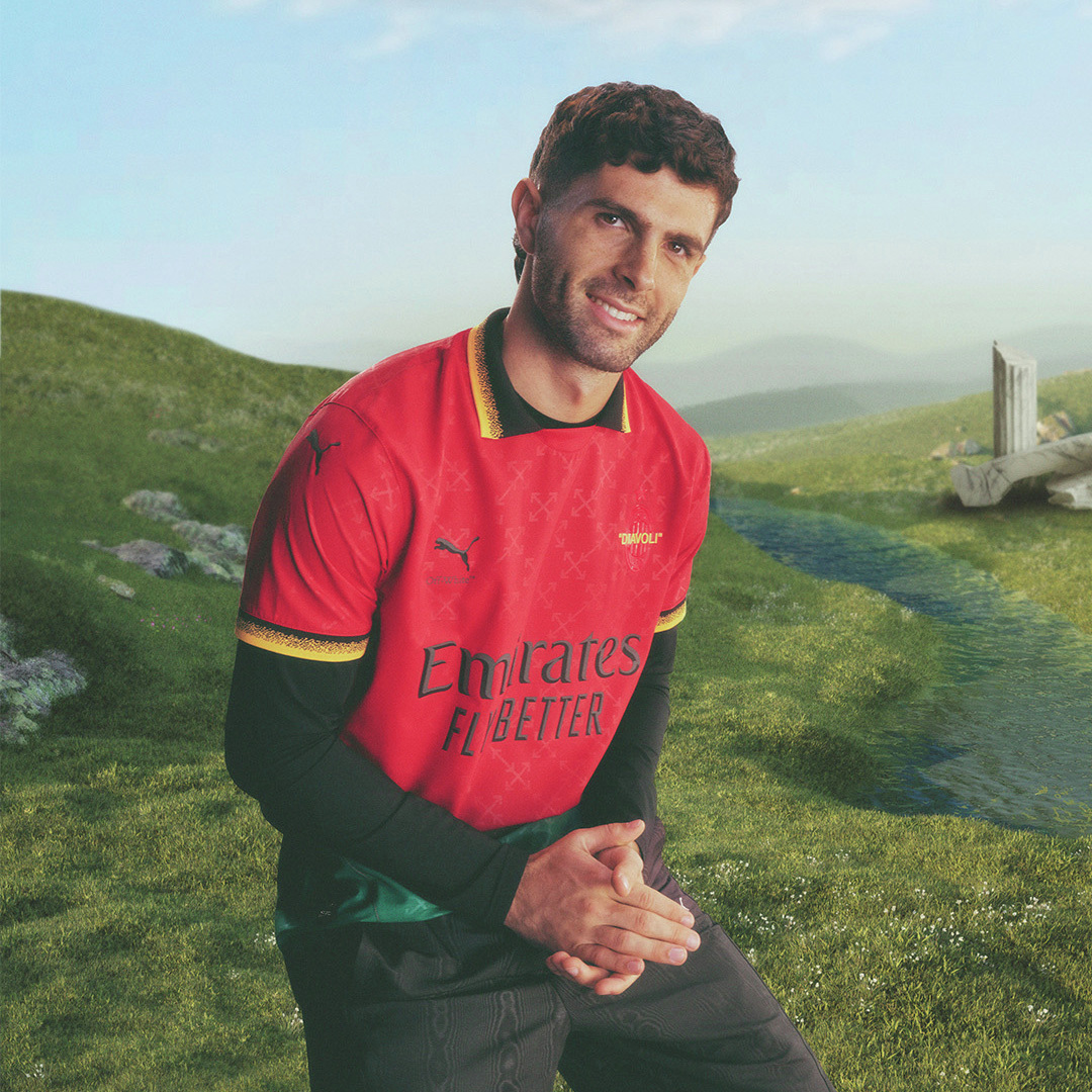 ACミラン と「OFF-WHITE™」がコラボレーションした「PUMA x AC MILAN x