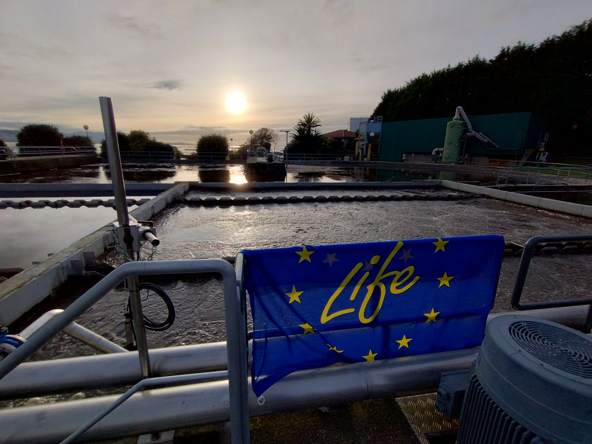 LIFEreseau's tweet image. 💧Our partner @aqualia has developed an innovative #technology based on aerobic granular biomass that is being applied at the #Moaña Wastewater Treatment Plant. Read the full article to discover the advantages of this solution over conventional systems👇
life-reseau.eu/pilot-moana-ww…