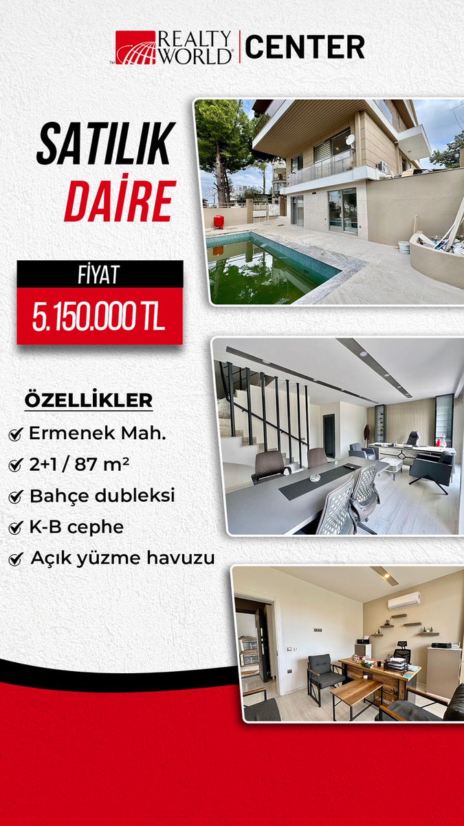 BurcuCenter's tweet photo. #centergayrimenkul 
#satılık 
#Antalya 
#merkez 
#akış https://t.co/HaApAkfkXV