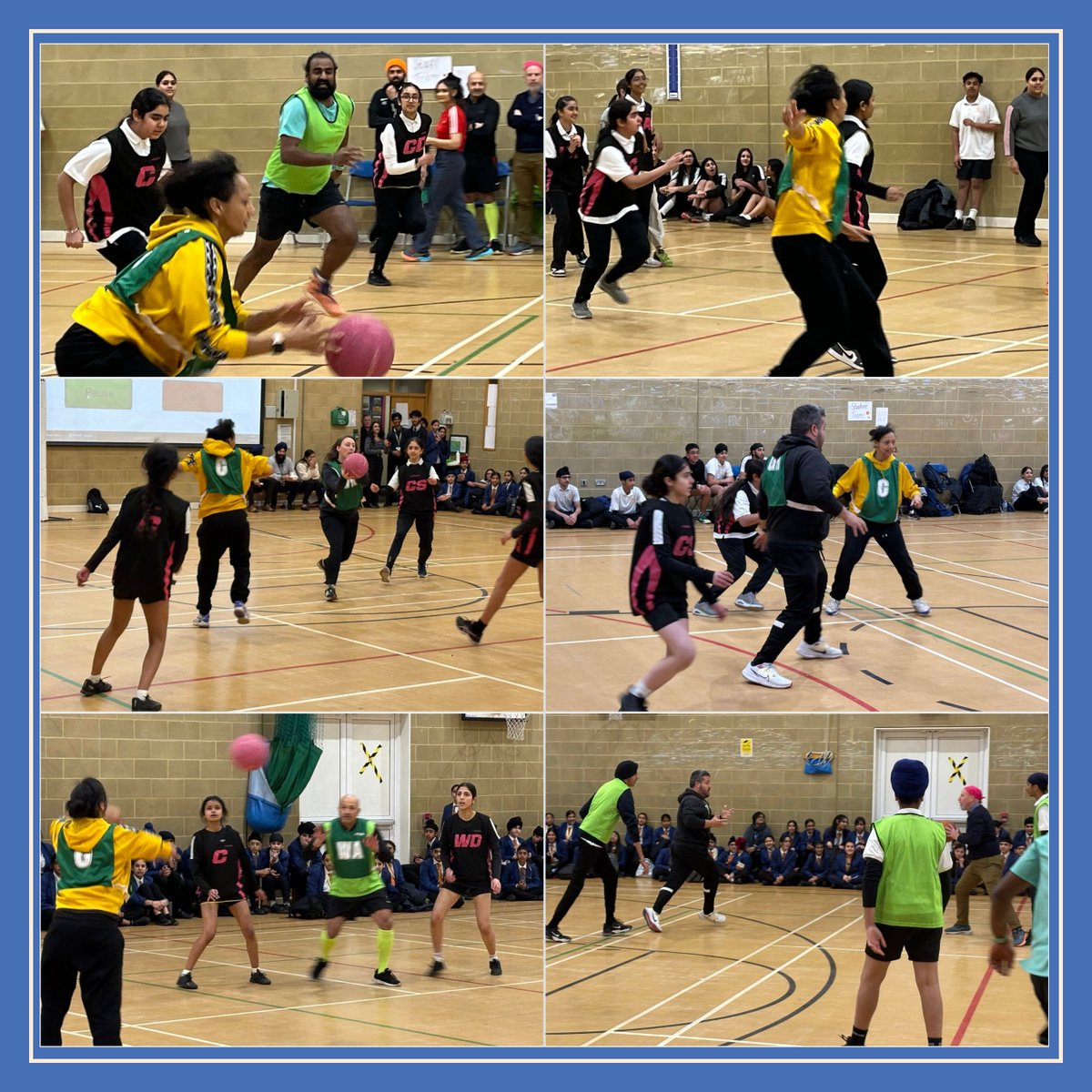 A huge shoutout to everyone who supported our Staff vs Students Charity Game! Our 6th Form Mental Health Ambassadors raised £206.25 for school wellbeing projects. Netball: 5-5(Draw)  Basketball: 4-2(Staff Win)
Big thanks to the PE department &amp; all staff who took part!  #wellbeing