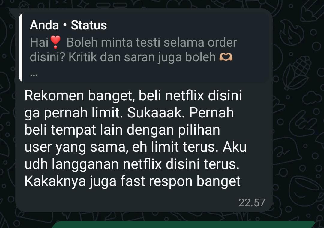 fcronts's tweet photo. 🥰 Honest Review Antilimit 🥰 https://t.co/Y1W7StvDDF