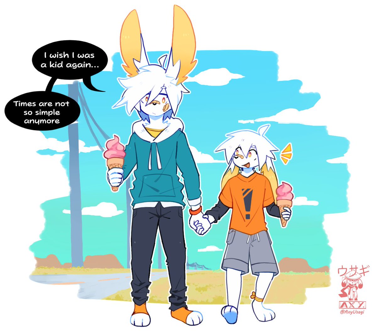 Growing up is difficult