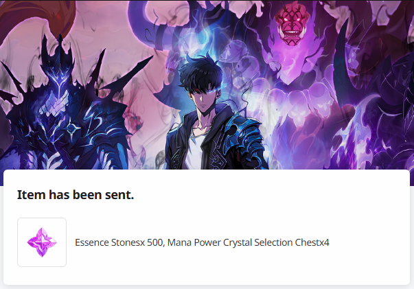 EhheGAME's tweet image. NEW CODES!  

Season 7 creator/supporter codes "Essence Stones x500 / Mana Power Crystal Selection Chest x4" and "Skill Scroll II x6 / Mana Power Extract x1" are here and its already sent to every supporter.

How to claim? 
Log in to Support site &amp;gt; My Page &amp;gt; Received Benefits
