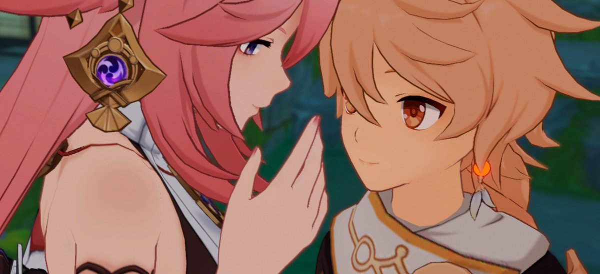 Yaethernity's tweet image. Miko is making her move now.

#Yaether