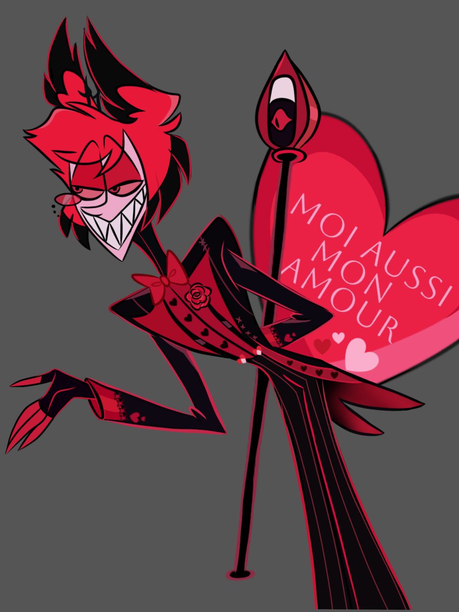 Addison666_'s tweet image. Happy Valentine's Day!! CharlastorFans 🌷❤️❤️❤️  

 #charlastor #radiobelle #HazbinHotel #sanvalentine #Dayoflove #charliexalastor #HH
#Valentinesday2025
#Alastor #CharlieMorningstar