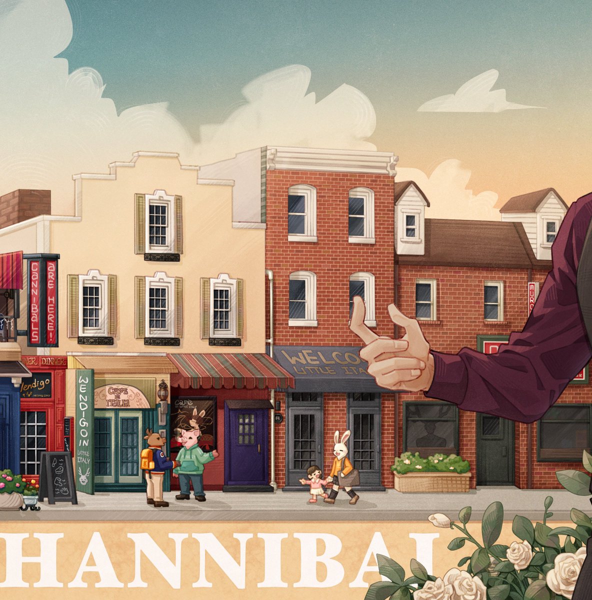 MingChaCha2's tweet image. Happy Valentine's day!
《Shopping Day》
This is a shopping day after S313.
There are many small details, hope everyone can find it!
#Hannibal #Hannigram #WillGraham #MadsMikkelsen #HughDancy #瑰焰诗·𝟐𝟎𝟐𝟓拔杯情人节𝟔𝟒𝐡