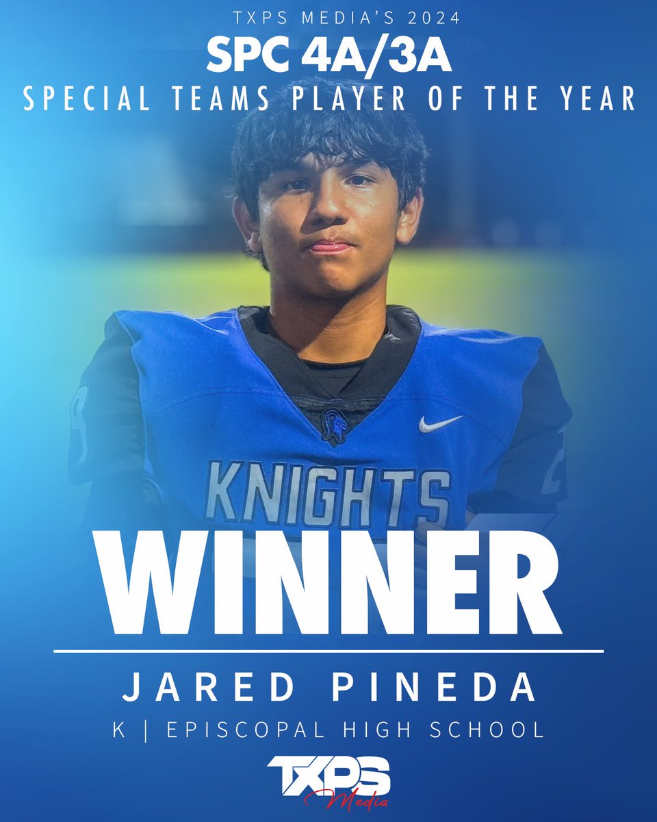 Texas Private School Media (@txpsmedia) on Twitter photo The SPC 4A/3A Winners (4/4)
DL: <a href="/JosephTrickett/">Joseph Trickett #44</a>, Houston Christian
LB: <a href="/Maddog_2026/">Madden Morgan</a>, Bellaire Episcopal
DB: <a href="/Djtaylor29/">DJ Taylor</a>, Bellaire Episcopal
SPT: <a href="/JaredPineda36/">Jared Pineda</a>, Bellaire Episcopal The SPC 4A/3A Winners (4/4)
DL: <a href="/JosephTrickett/">Joseph Trickett #44</a>, Houston Christian
LB: <a href="/Maddog_2026/">Madden Morgan</a>, Bellaire Episcopal
DB: <a href="/Djtaylor29/">DJ Taylor</a>, Bellaire Episcopal
SPT: <a href="/JaredPineda36/">Jared Pineda</a>, Bellaire Episcopal