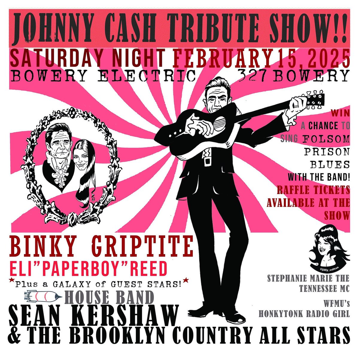 Phil Robinson (@philrobinsonnyc) on Twitter photo This Sat—
I’m excited to announce I’ll be joining this year’s annual JOHNNY CASH BIRTHDAY TRIBUTE at The Bowery Electric, as one of the special guest performers!! 💥🎸
GET TICKETS: ticketweb.com/event/johnny-c…
<a href="/boweryelectric/">The Bowery Electric ⚡️</a> <a href="/seankershaw_njr/">Sean Kershaw</a> <a href="/BinkyGriptite/">Binky Griptite</a>
📷: <a href="/breathlessconni/">Conni Freestone</a> This Sat—
I’m excited to announce I’ll be joining this year’s annual JOHNNY CASH BIRTHDAY TRIBUTE at The Bowery Electric, as one of the special guest performers!! 💥🎸
GET TICKETS: ticketweb.com/event/johnny-c…
<a href="/boweryelectric/">The Bowery Electric ⚡️</a> <a href="/seankershaw_njr/">Sean Kershaw</a> <a href="/BinkyGriptite/">Binky Griptite</a>
📷: <a href="/breathlessconni/">Conni Freestone</a>