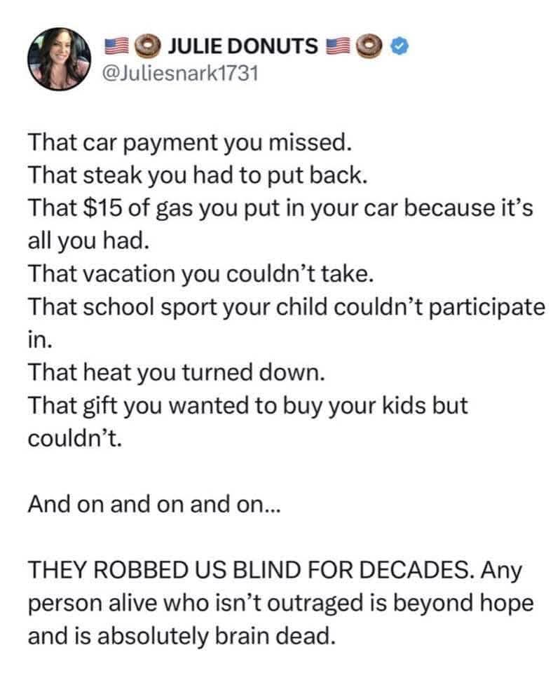 My outrage is 1000% off the scales 🤬 This post is   so accurate to my life over the years that it isn't even funny 😢