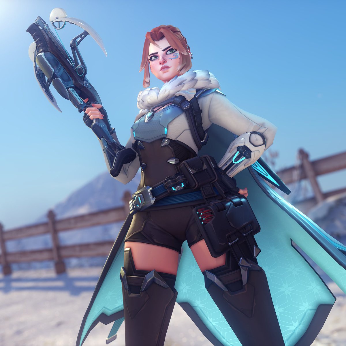 protiergaming's tweet photo. Overwatch 2's newest hero Freja is releasing with Season 16 https://t.co/ZZtYoUxMji