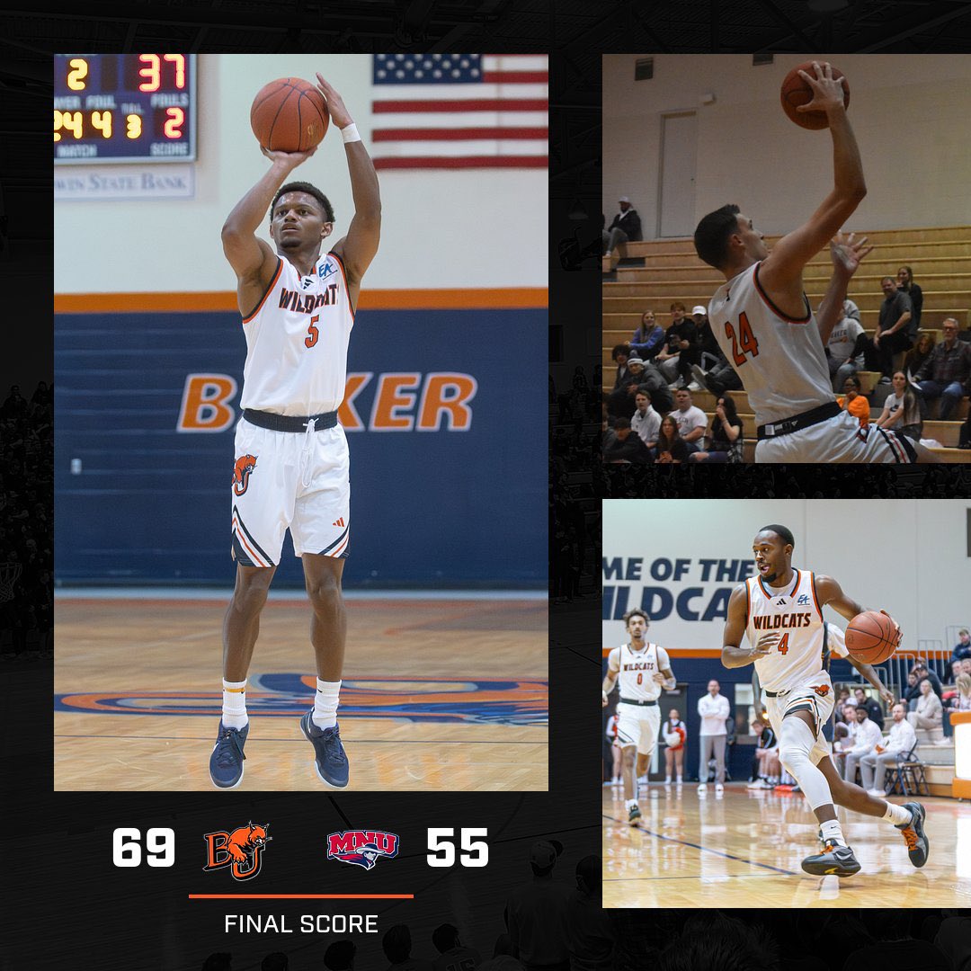 Baker Men’s Basketball (@bu_hoops) on Twitter photo Final-
Able to get the win at home against a red hot MNU squad! Greatly appreciate the fan support tonight, you guys were awesome!
<a href="/BakerAthletics/">Baker Athletics</a> || #BUHoops Final-
Able to get the win at home against a red hot MNU squad! Greatly appreciate the fan support tonight, you guys were awesome!
<a href="/BakerAthletics/">Baker Athletics</a> || #BUHoops