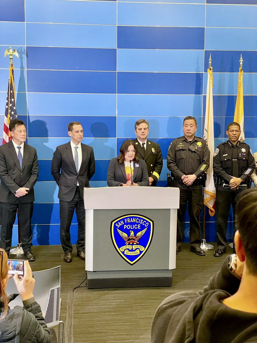 SF_emergency's tweet photo. Public safety remains the #1 priority for Mayor @DanielLurie, @SFPD and all City departments. Residents &amp; visitors will notice an increased presence of law enforcement around event areas to offer added layers of security &amp; safety to ensure a welcoming atmosphere for everyone. https://t.co/S7Vh0niF2a
