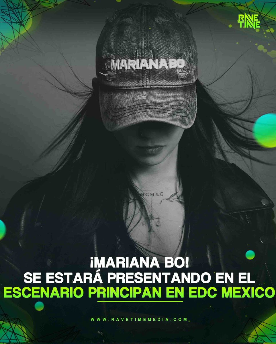ravetimemedia's tweet photo. ¡Mariana BO en el escenario principal de EDC México! ✨🎶🥳

Prepárate para una experiencia única porque @djmarianabo encenderá el Mainstage de EDC con energía inigualable y su fusión única de violín y beats electrónicos.

 ¡No te la puedes perder! 🔥🎻🎧 https://t.co/LELw4RIuC9