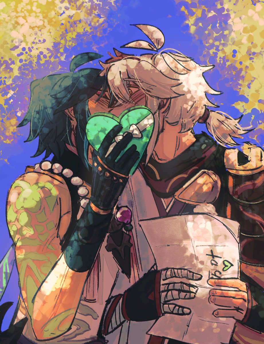 ryuubff's tweet image. happy kazuxiao valentines