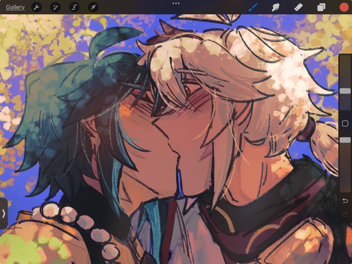 ryuubff's tweet image. they were kissing for real btw