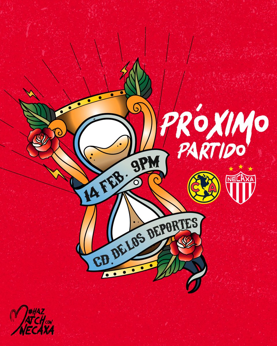 ClubNecaxa's tweet photo. A ponernos guapos, que mañana es 14 de febrero y tenemos una cita, Rayos... #HazMatchConNecaxa 💓

#AMEvsNEC ⚡ https://t.co/oH2LCllARG
