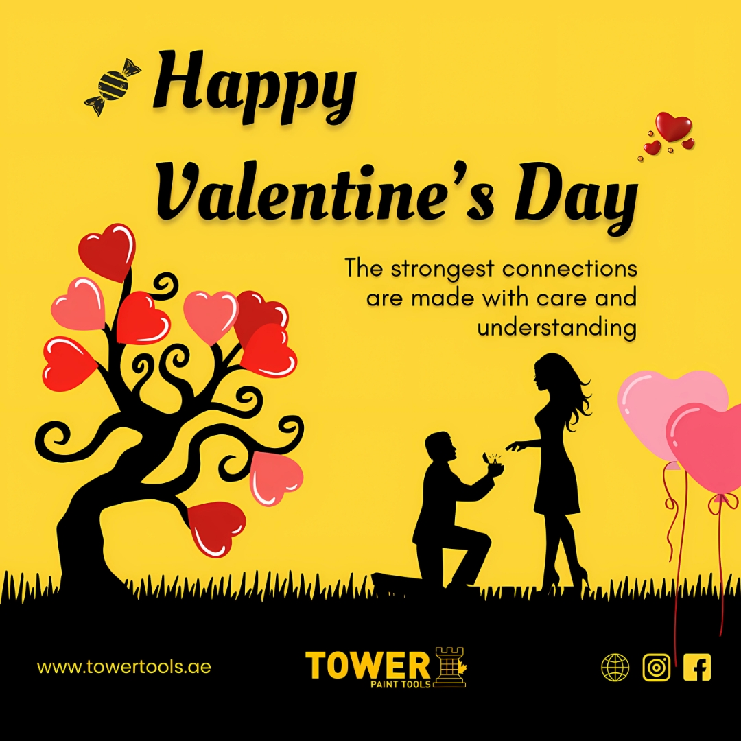 TTools27197's tweet image. Happy Valentines Day from Tower Tools!❤️

#valentinesday #valentines #towertools #paintbrushes #paintroller #interiordesign   #wallpainting #diy #construction #towerfamily #painting #paint #decor #tools   #uae #dubai
