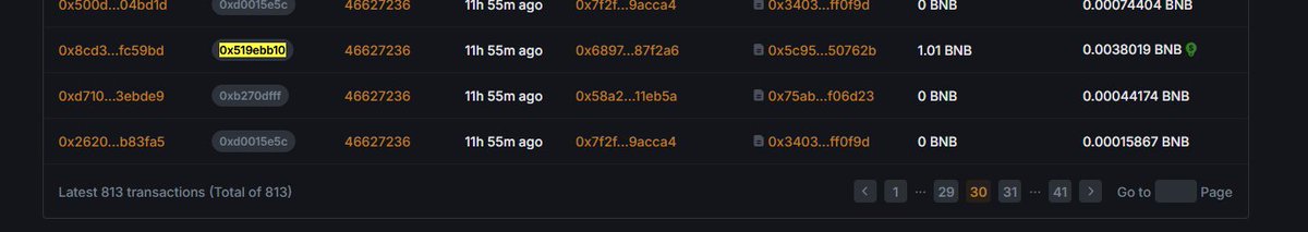 714 is older

They were created in the same block (46627236)
bsctrace.com/block/46627236

714 tx
bsctrace.com/tx/0xe35da0137…

F3b tx
bsctrace.com/tx/0x8cd3454cf…

but if you look at the block 714 is the 4th transaction in block 46627236