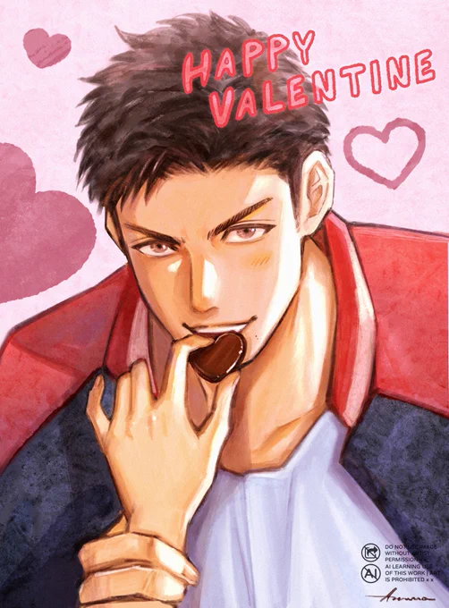 「俺にくれるのか?サンキュ!」#ValentinesDay 