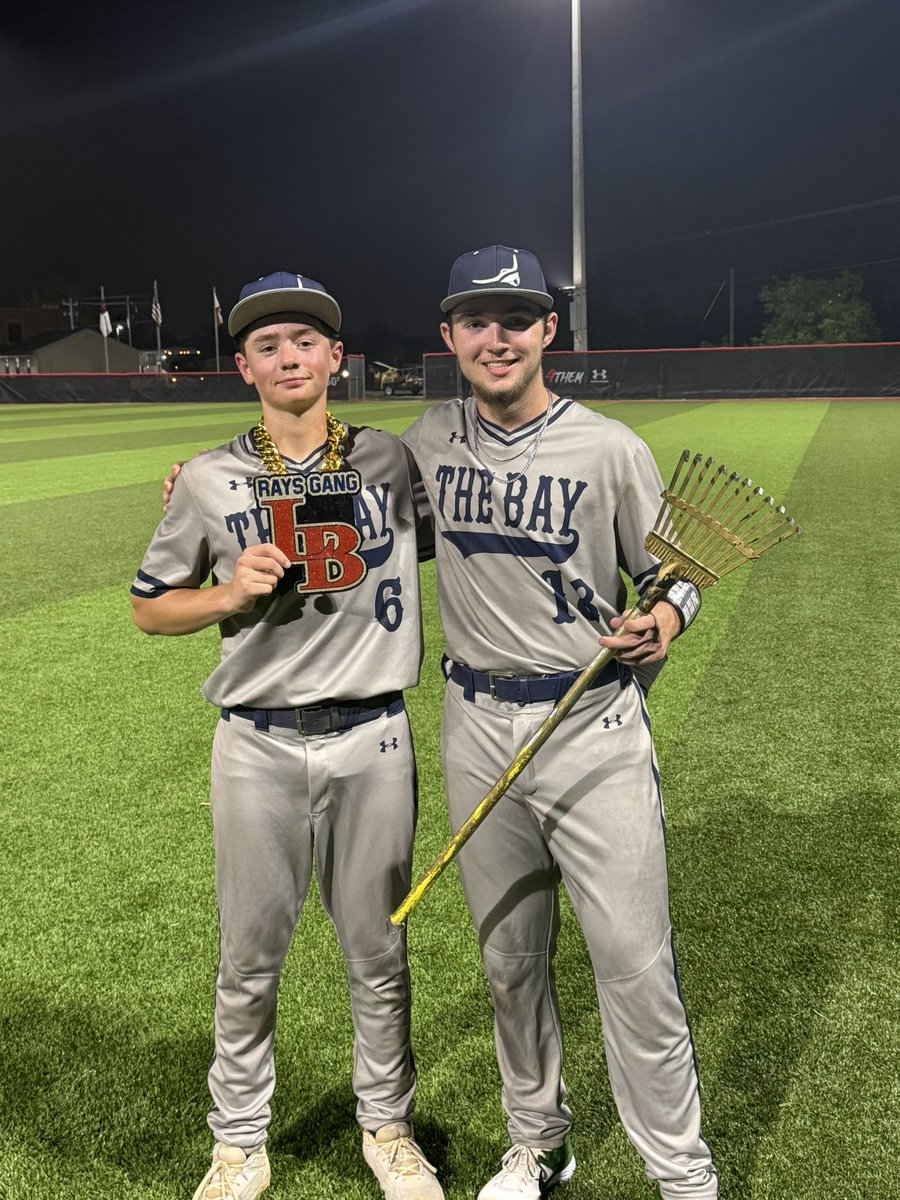 LBHS_Baseball's tweet photo. Final: 

Rays 12 
Sentinels 8 

Big night at the plate for the Rays as they collected 11 hits and 5 walks 

Golden Rake - Wyatt Bush 
3-4 | 7 RBIs | 1 HR | 2 2Bs 
Rays Chain - Michael Schack 
2-4 | 2 R | 1 W 

#WinEveryday #AC #RaysBaseball https://t.co/h2AOdkNEMA