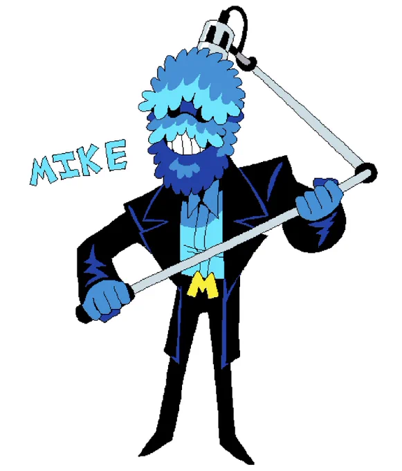 People have been making Mike Deltarune designs for years so I'm pitching in right at the last second