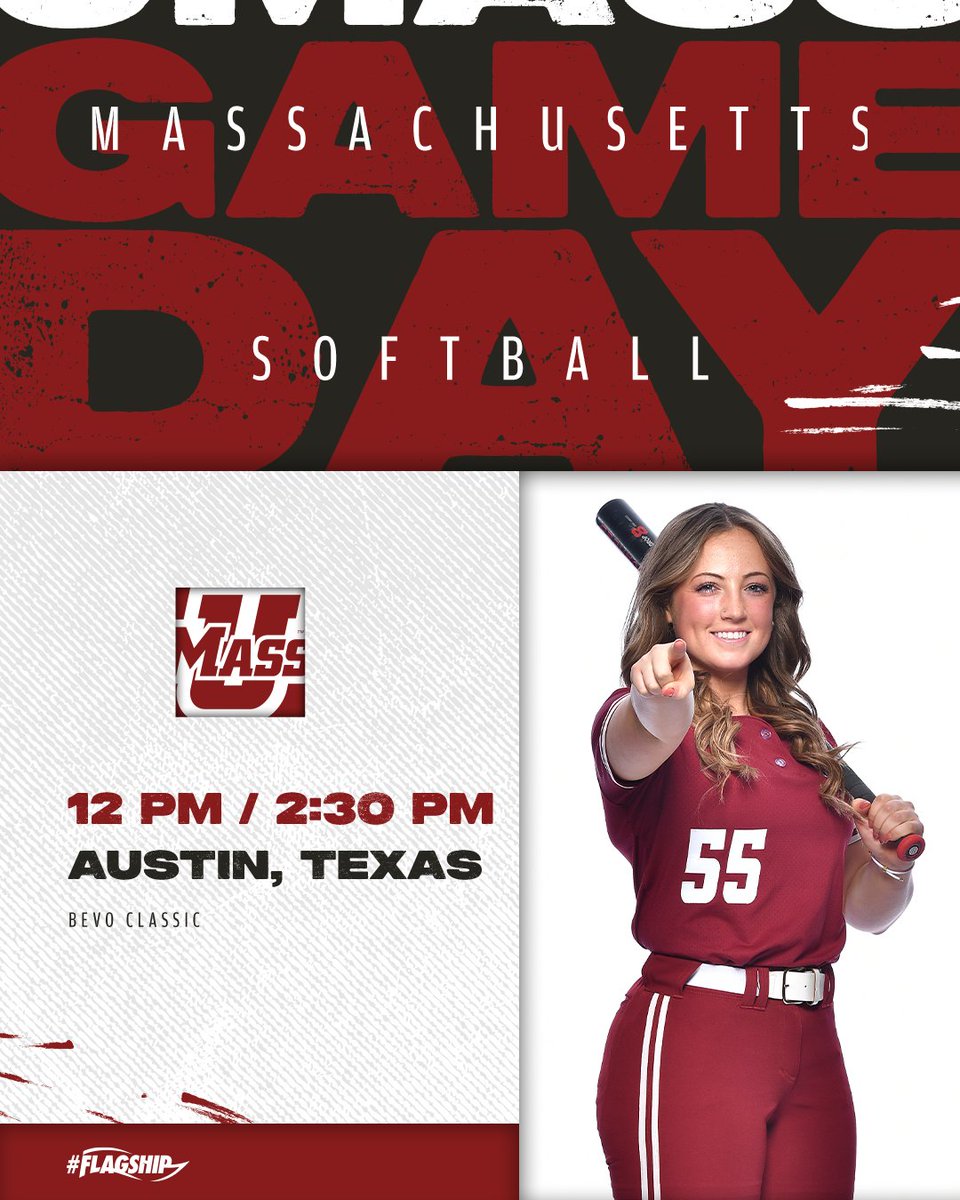 🥎 in the Lone Star State ⭐️

🆚 Maryland / Texas Tech
⌚️ 12 PM / 2:30 PM
📊 bit.ly/4hBoXgV

#Flagship🚩