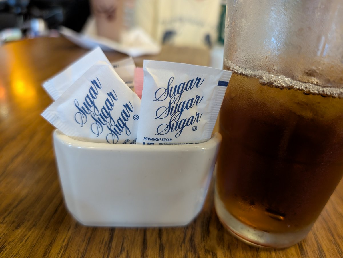 Whenever I see sugar packets on the table, I feel a small sense of relief—another backup option for treating a low blood sugar (“hypo”) if needed. I’ve even been known to stash a few in my purse, just in case.

When you’re on an insulin pump, insulin is used to lower blood sugar,