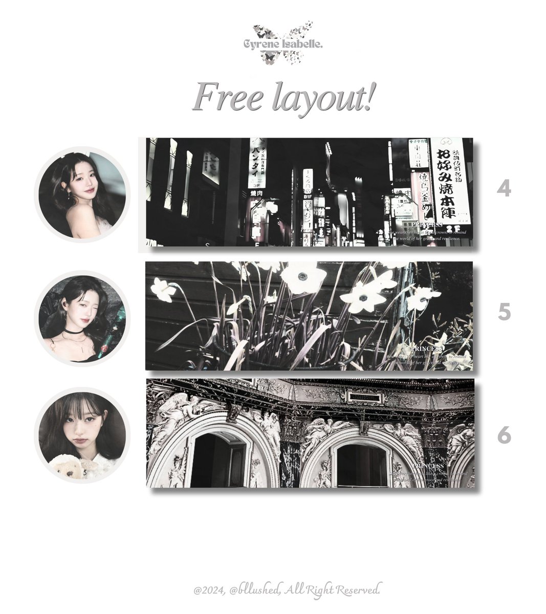 A repost for this tweet? tysm! ♡

Haloo! aku bawa 6 “FREE LAYOUT” dalam rangka appreciated <a href="/skenariot/">Mahardika Pradipta.</a> yang udah kerja keras selama ini! Layout bisa kamu claim hari ini, scroll untuk ketentuannya ya. ♡

🗓️ : 14 Feb 2025
⏰ : 20.20 WIB
💌 : DM <a href="/yqnghee/">Isabelle.</a>

{ #zonauang }