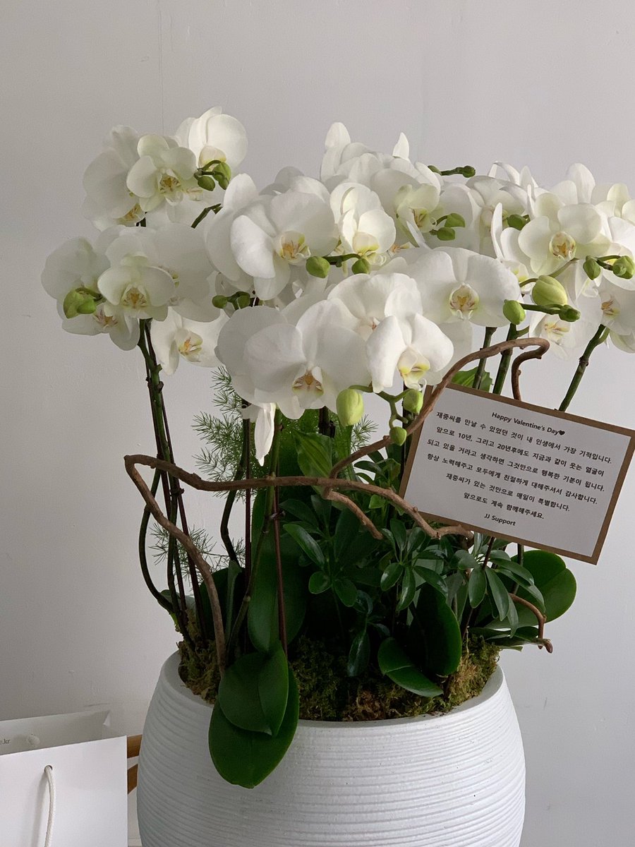 ジェジュンさんに🍫&amp;💐お届けしました🥰

❤️Happy Valentine‘s Day

#ジェジュン
#김재중
#金在中
#JAEJOONG
#JJ_Support