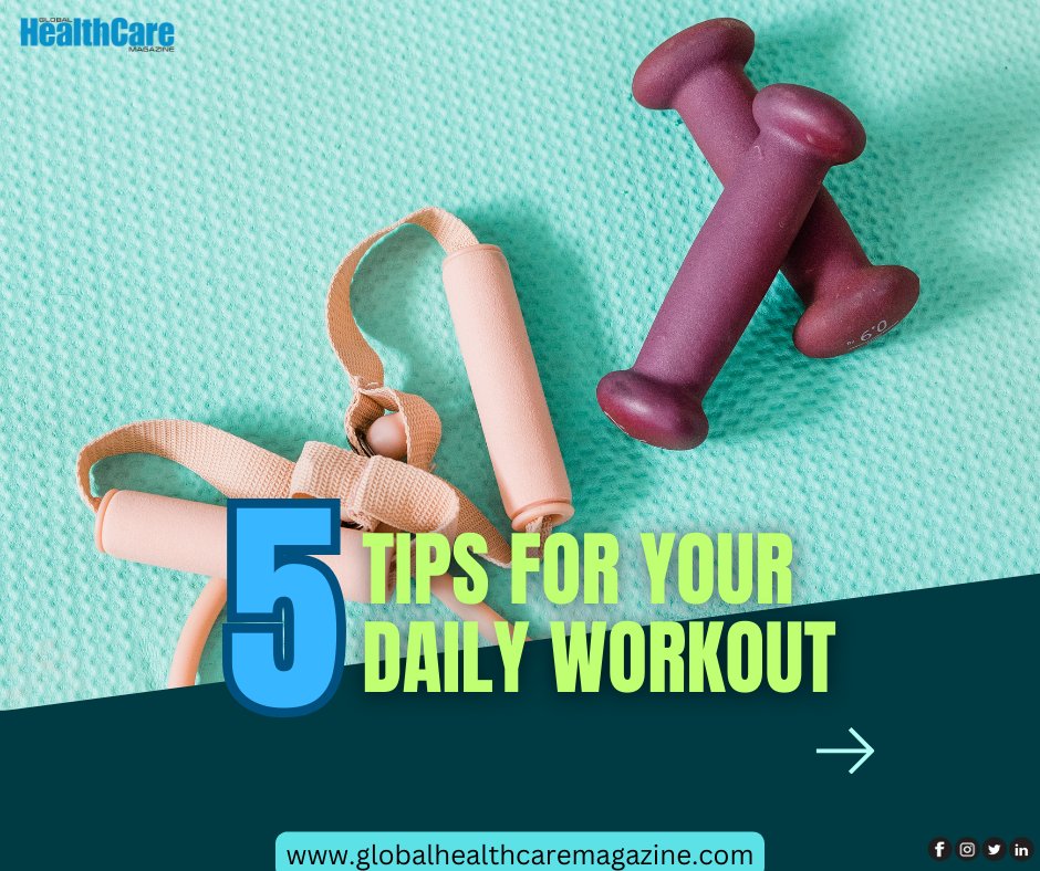 GHealthcareMag's tweet image. Crush your fitness goals with these 5 simple workout tips! 💪🔥

#WorkoutTips #FitnessGoals #StayActive #HealthyLifestyle #DailyWorkout #GetStronger #FitLife #ExerciseDaily #NoExcuses #Wellness