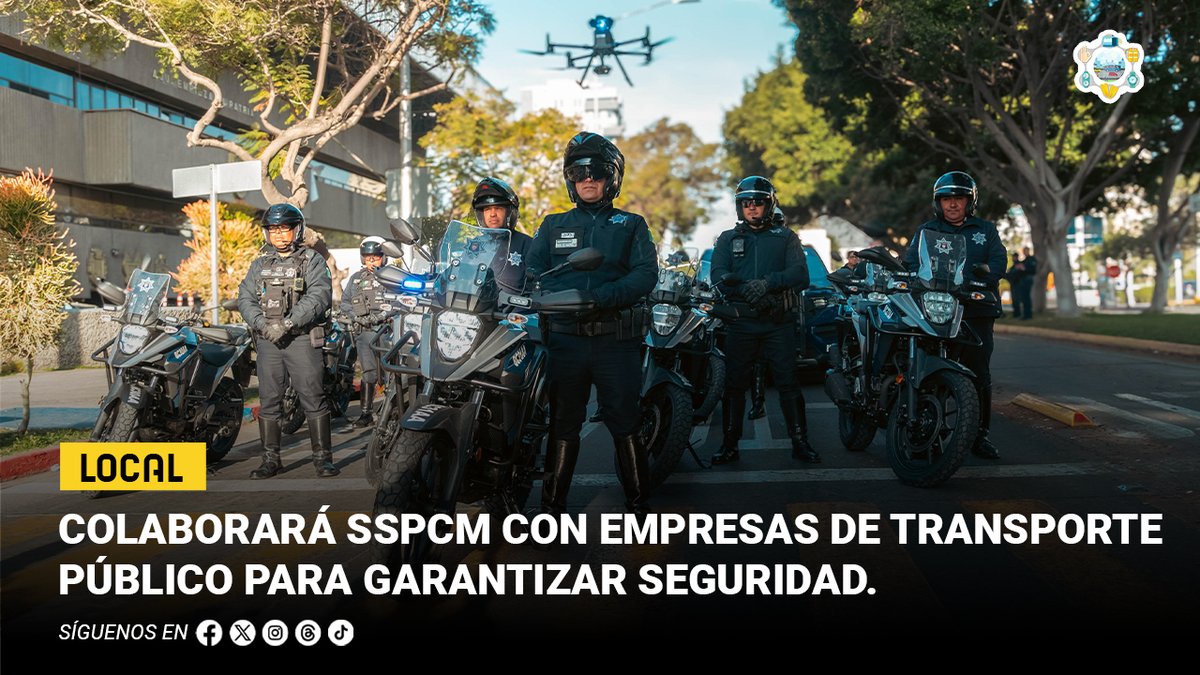 BCaperuzo's tweet photo. Colaborará #SSPCM con empresas de transporte público para garantizar la seguridad de la ciudadanía 👮♂️🚐
Nota completa 📲 https://t.co/YAFcLlQujG
¿Qué opinas? 🤔
@ismaelburguenor #Tijuana #PonteBuzoCaperuzo 🤿 https://t.co/ceKXpl4eGb