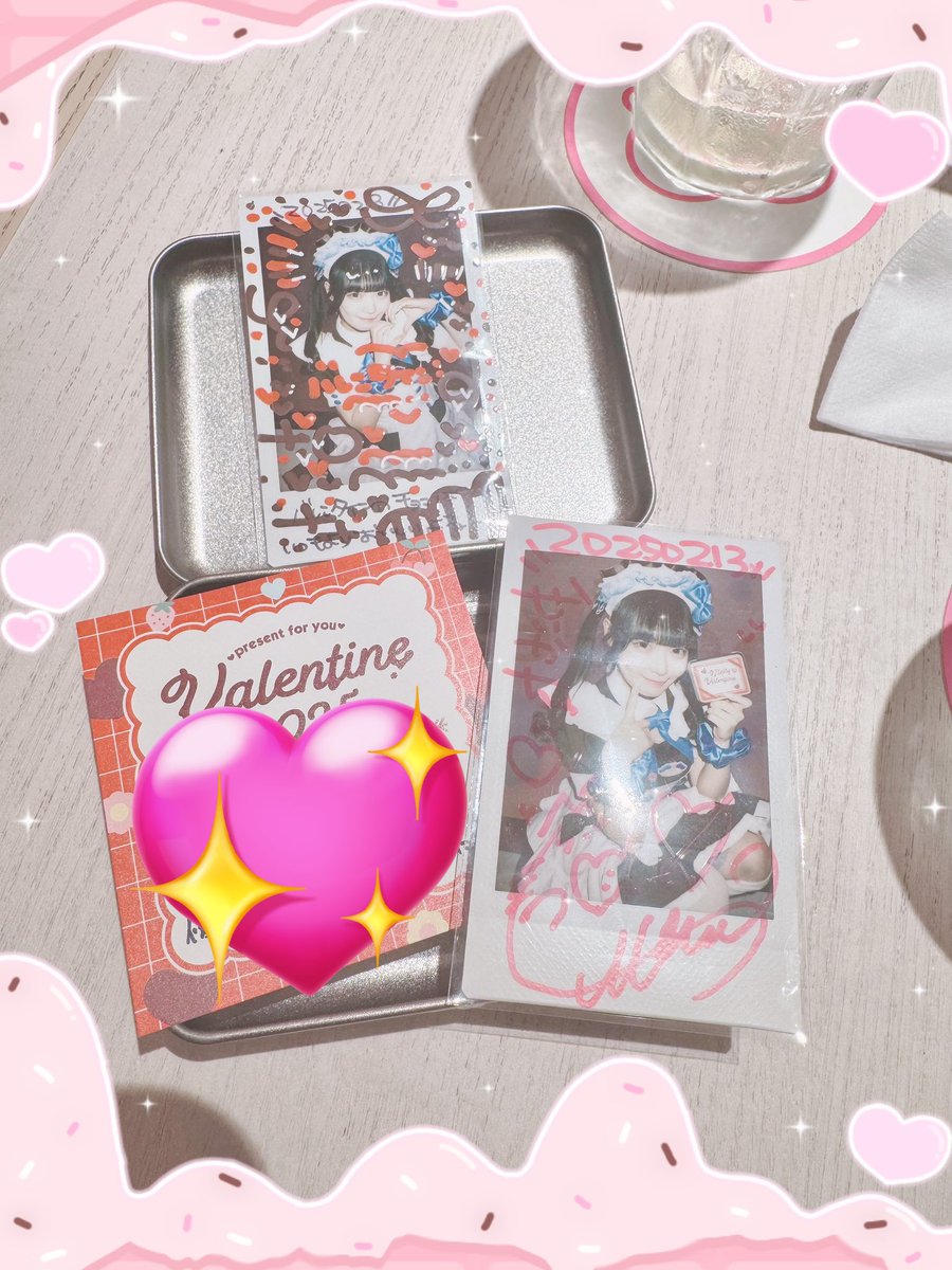 ♡0213♡
みんなからめろチョコもらった♡♡
久しぶりに友達と連番も出来て楽しかった🥰
チョコは大切に保存します🍫💖