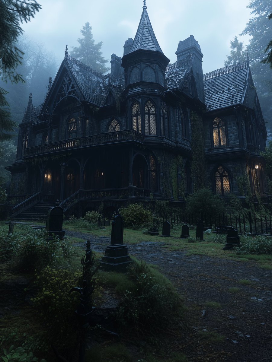 April_Slaughter's tweet photo. My dream home, #theslaughterhouse, as imagined by yours truly.
Created with a mix of photography, hand-drawn details, and enhanced with AI. 🖤 https://t.co/cdYqKQxXng