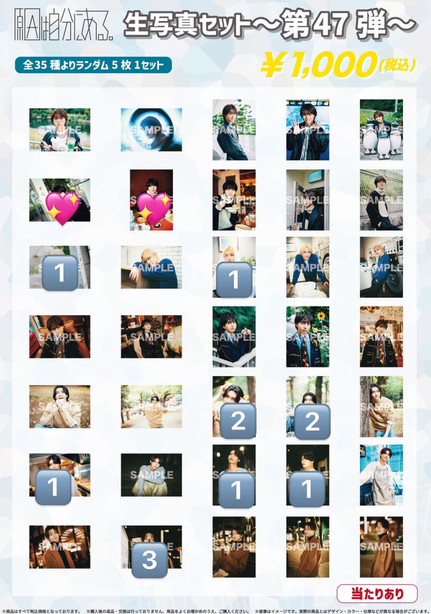 原因は自分にある。げんじぶ 小説ならば 生写真セット 第47弾 【求
