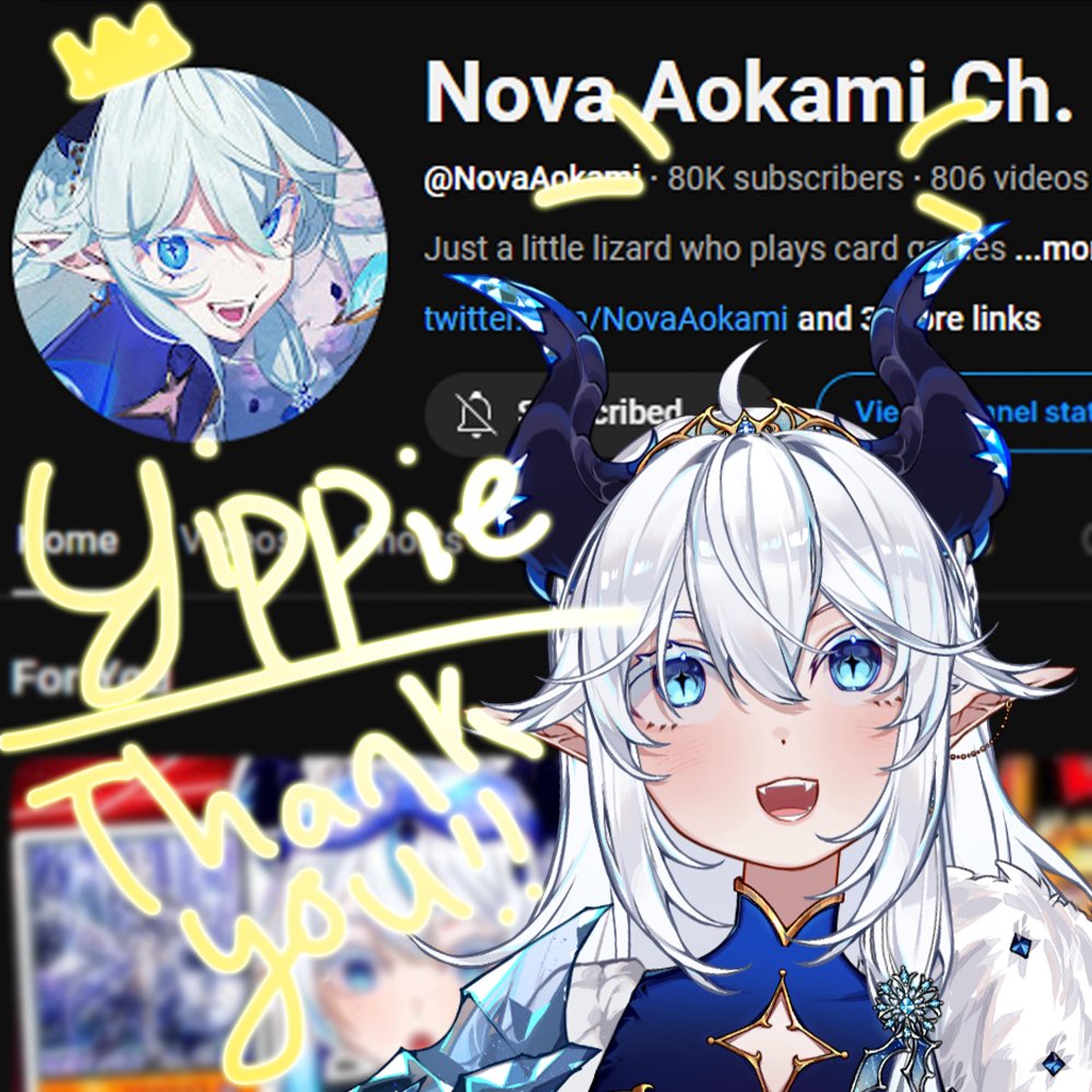 80K subs !! thank you !!!! We're on our way to 100k !!!