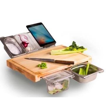 UnicunShop's tweet image. Tired of countertop chaos while cooking? 😩 This multi-function cutting board with built-in storage is a game changer!  Chop veggies, store them, and serve all on one stylish board.  Upgrade your kitchen today! unicun.com/product/multi-… #cuttingboard #kitchenhacks #cooking 🧑‍🍳