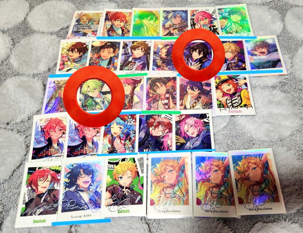 sutanda_12's tweet photo. @Ringo11260 初めまして、検索よりお声かけ失礼します。
りんご様のお写真お借り致しまして、TRIPの零と日和を求めております。異種にはなってしまいますが当方ニキとみか所持しております。2:2の異種同士での交換は可能でしょうか？難しいかと思いますがよろしくお願い致します。
★日和、燐音、ジュン https://t.co/Kpa4b7174J