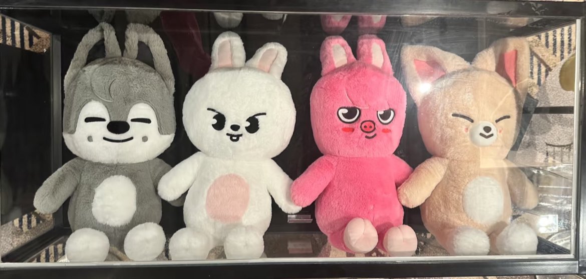 wolfchan, leebit, dawekki e foxiny skzoo teddy bear version