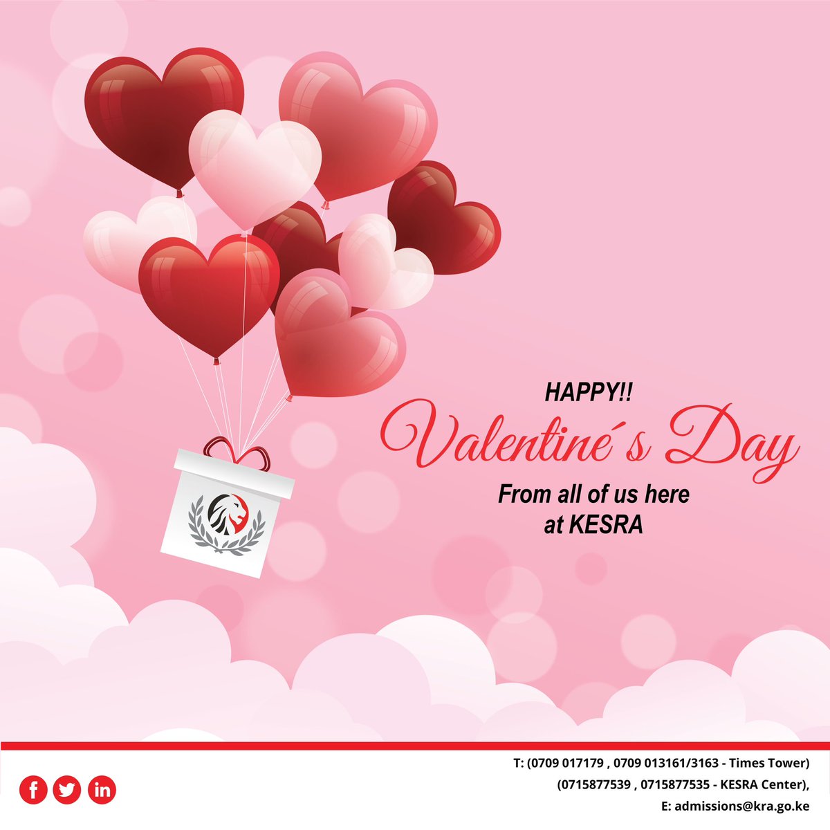 "To the world, you may be one person, but to one person, you may be the world"- Dr. Seuss

This Valentine’s Day, don’t forget to love yourself too. Be kind, nurture your heart, and embrace who you are—you deserve it.

#HappyValentinesDay
#LoveYourselfFirst
#KaribuKESRA