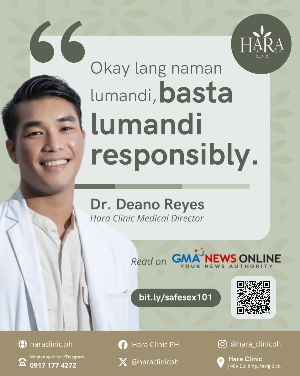 haraclinicph's tweet photo. ICYMI: Hara Clinic Medical Director and Sexologist @sexdoctordeano sits down with GMA News to discuss how to keep it safe as we celebrate Valentine's Day! 💚
Read more on https://t.co/0nFUhoNJ51 to #BeInformed #BeProtected #BeConfident
#HaraClinicPh #valentinesday #sexualhealth https://t.co/i1cbLnWwnK