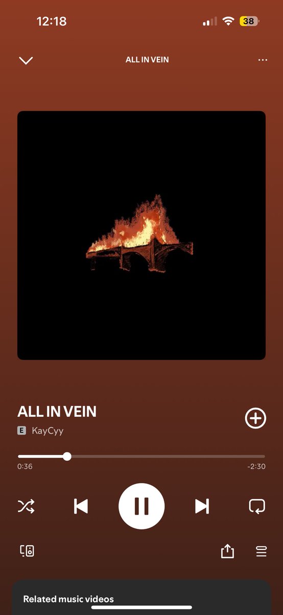 kaycyy's tweet image. OUT NOWR SPOTIFY  “ALL IN VEIN”