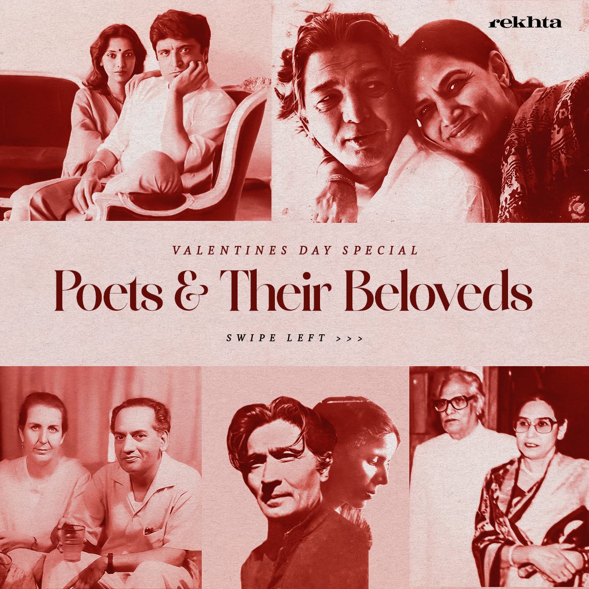 Rekhta's tweet photo. The poets who immortalized love in their words—today, we celebrate their beloveds too. 💕

Which poet and their muse are closest to your heart? Tell us!

#ValentinesDay #ValentinesWeek #UrduPoets #Rekhta #UrduPoetry 

(1/2) https://t.co/9ZudO2UjhS