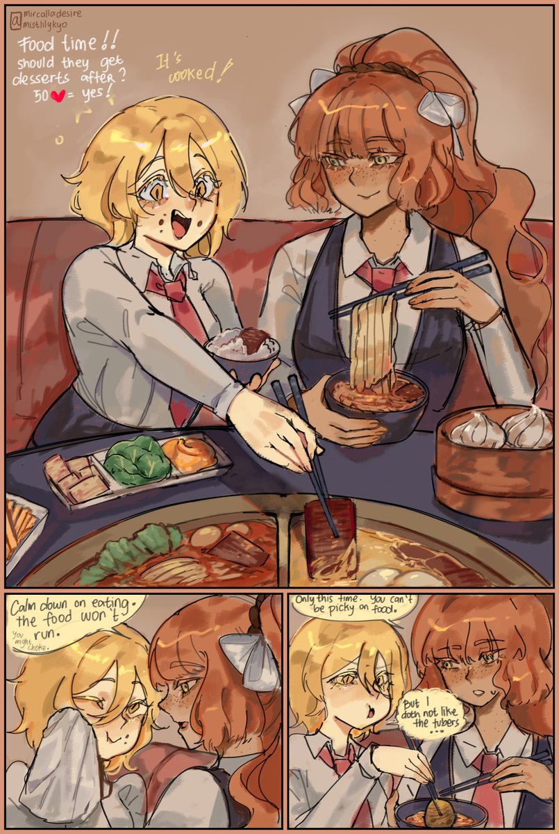 50 likes — First stop of their Date: Hot Pot! What a delicious way to start such lovely day ~

Anyway, extra milestone too, teehee ~ -🩷

#lcbol #lcb38 #limbuscompany