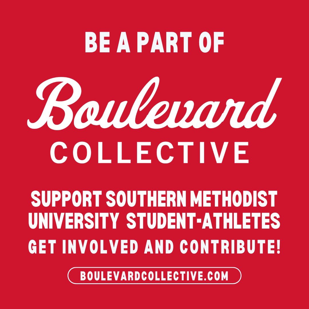 Visit boulevardcollective.com and get involved! 

Excited to be a SMU MUSTANG!