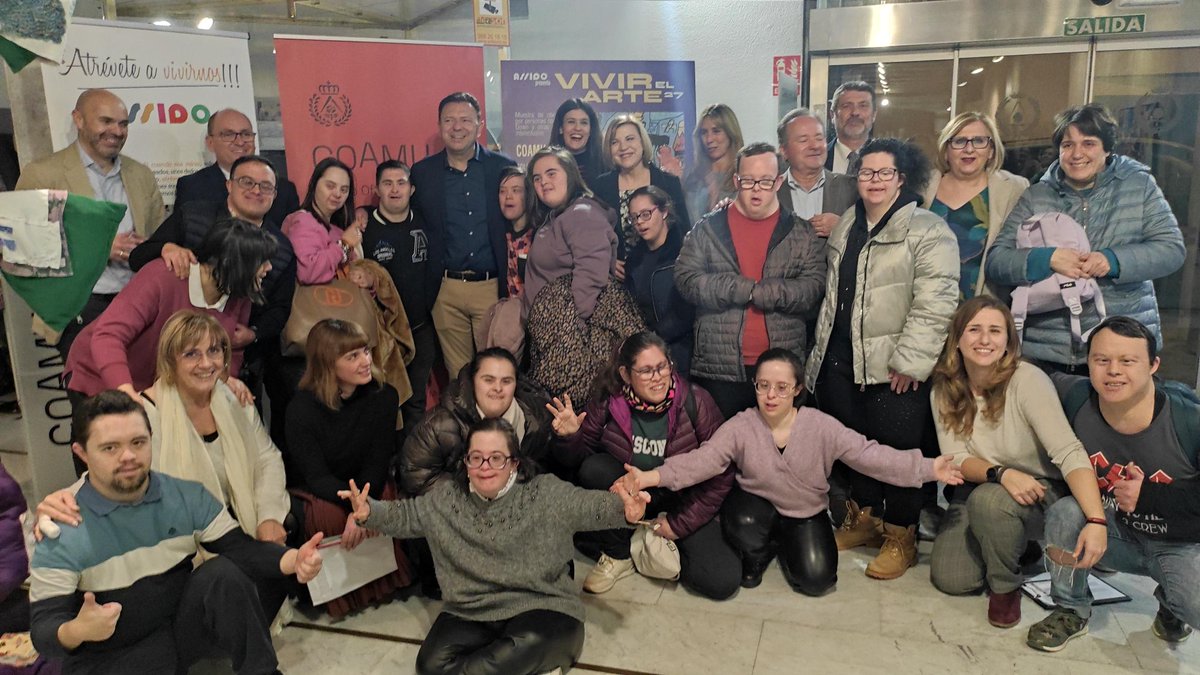 ASSIDO | 27 años del Colegio de Arquitectos de Murcia atreviéndose a vivir el arte de ASSIDO

#arte #inclusion #ASSIDO #Murcia #exposiciones <a href="/ASSIDOMURCIA/">ASSIDO</a> <a href="/_COAMU/">COAMU</a> 

murcianoticias.es/arte/27-anos-c…