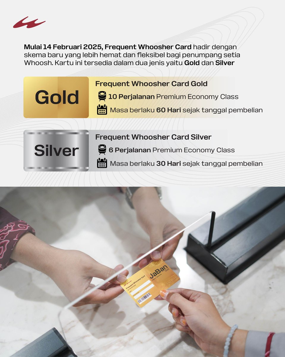 Whoosher Frequent Whoosher Card Kini Lebih Hemat & Fleksibel Halo, Sobat #Whoosh ...
