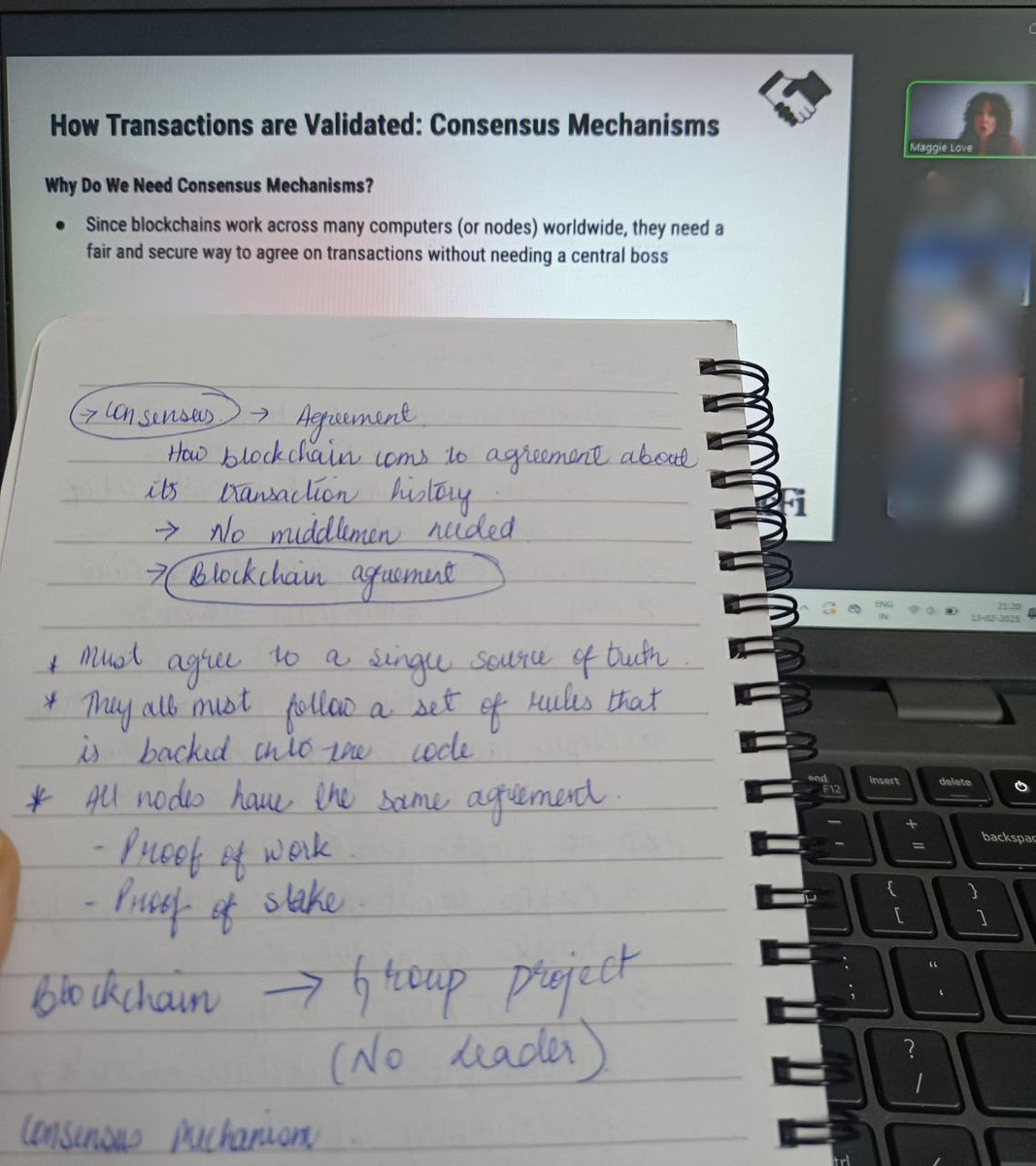 As someone new to this space, learning Web3 feels like learning a new language. Grateful to be learning from the best <a href="/maggielove_/">maggie.shefi.eth</a> with my <a href="/shefiorg/">shefi.eth (💫,💫)</a> cohort!🤌
So much to take in, but loving how it's structured even for non-tech folks like me. Onwards!